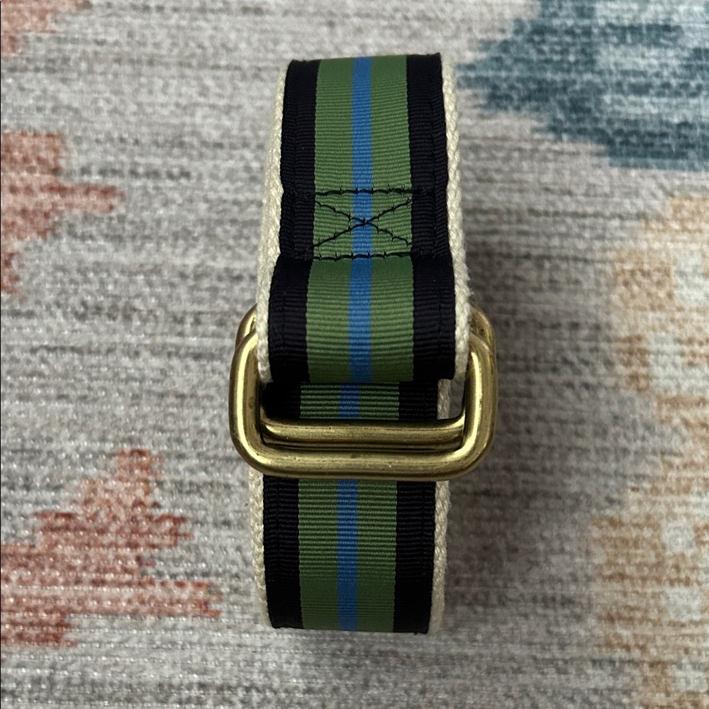 Lands End cloth ribbon belt